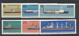 DDR    2358/2363    * *  TB   Bateau   Cote 3.50 Euro  - Unused Stamps