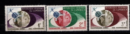 - CAMEROUN -1963 - YT N° 361  / 363 - * - Télécoms Spatiale - Camerún (1960-...)