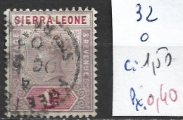 SIERRA LEONE 32 Oblitéré Côte 1.50 € - Sierra Leona (...-1960)