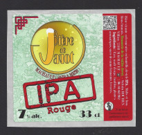 Etiquette De Bière IPA  -  De Javot  -    Brasserie Rouhen  à  Machault   (77) - Cerveza