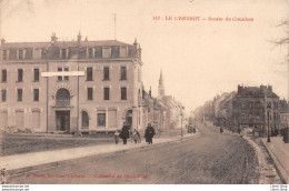 [71] LE CREUSOT - Cpa 1917 -  Route De Couches - Hôtel TERMINUS - Le Creusot