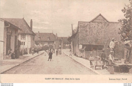 [10] CAMP DE MAILLY - CPA 1917 - Rue De La Gare - Mailly-le-Camp
