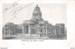 Belgique > BRUXELLES Cpa Année 1906 Dos Simple - Palais De Justice - VED N°187 - Bauwerke, Gebäude