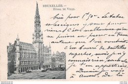 Belgique > BRUXELLES. - HOTEL DE VILLE. - Monumenten, Gebouwen
