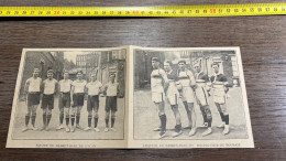 1930 GHI19 EQUIPE DE BASKET-BALL DE L'ICAM RACING-CLUB DE ROUBAIX Houtequi - Verzamelingen