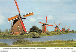 Poldermolens Van Het Kinderdijk-complex Waterschap , De Overwaard", Kinderdijk, Holland - Kinderdijk