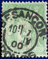 -Sage N°106  Type Ll Ob: BESANÇON 1900. - 1876-1898 Sage (Type II)