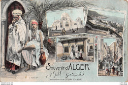 Algérie > Souvenir D'ALGER - La Médersa, ST-Eugène, Tombeau De Sidi-Abderhamam, La Casbah, Editeur L.V&Cie - Alger