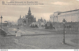 1910  Pavillons De La Hollande Et De La Ville De Paris Et Les Jardins Français - Expositions Universelles
