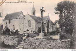 [33] CLOHARS-FOUESNANT - L'Eglise Et Le Calvaire - Cimetière - Clohars-Carnoët