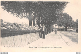 [75] - Série Paris Vécu - Sur Les Quais. - Les Bouquinistes - Cpa Précurseur - Altri & Non Classificati