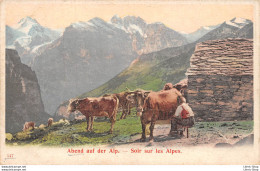 Suisse >   Kühe Melken Auf Den - La Traite Dans Les Alpages - Andere & Zonder Classificatie
