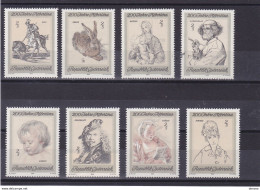 AUTRICHE 1969 ART GRAPHIQUE ALBERTINA Yvert 1142-1149, Michel 1307-1314 NEUF** MNH Cote 6 Euros - Unused Stamps