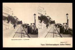 MONACO - MONTE-CARLO - LA MONTEE - CARTE STEREO JULIEN DAMOY - Monte-Carlo