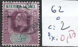 SIERRA LEONE 62 Oblitéré Côte 2 € - Sierra Leone (...-1960)