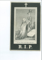 ROSALIA J CLAUS WED J EVRARD ° OVERBOELARE 1797 + ACREN 1874 DRUK GERAARDSBERGEN AVOUX DE VLAMINCK - Images Religieuses