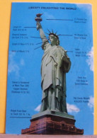 (NEW2) NEW YORK CITY - THE STATUE OF LIBERTY -  VIAGGIATA - Freiheitsstatue