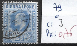 SIERRA LEONE 79 Oblitéré Côte 3 € - Sierra Leona (...-1960)