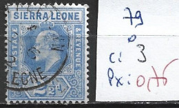 SIERRA LEONE 79 Oblitéré Côte 3 € - Sierra Leone (...-1960)