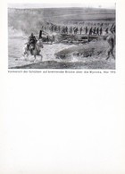 AK Vormarsch Der Schützen Auf Brennender Brücke über Die Wysloka - Mai 1915 - Wisloka Polen  (48698) - Oorlog 1914-18