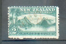 D 7  - N. Z. - YT 124 ° Obli - Fil Etoile NZ - Dentelure Approximative - Used Stamps