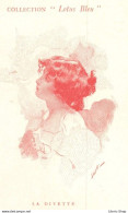 Collection "LOTUS BLEU" Portrait De Femme "La Divette" Du Roman De CLARETIE (Jules) -  Illustrateur Schmidt - CPR - Vrouwen