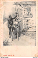 Collection,Vlan" Nr. 204. A. Sockl, Wien - Illustrateur Charles Scolik - Couple De Cyclistes   - PRÉCURSEUR - Scolik, Charles