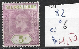 SIERRA LEONE 82 Oblitéré Côte 6 € - Sierra Leona (...-1960)