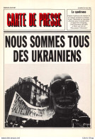 CPM - CARTE DE LA PRESSE - ED. UBIQUE GROUP - NOUS SOMMES TOUS DES UKRAINIENS - Humour