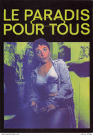 « CAMPAGNE PRÉSIDENTIELLE » 1988 LE PARADIS POUR TOUS -  ARLETTE LAGUILLER- Michel GAYOUT 1988- CPM - Satirical
