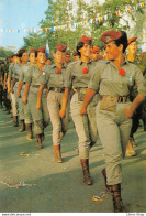 ZAHAL צנחניות בצעדה -PARACHUTIST GIRLS ON MARCH - Jewish Judaica Cpm - Israel