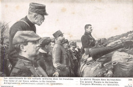 GUERRE 1914-1918. - Le Général Mangin Dans Les Tranchées Cpa édition Patriotique - Oorlog 1914-18