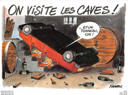 HUMOUR // AUTOMOBILE // ILLUSTRATEUR FRAPAR // " On Visite Les Caves !" - Editions Combier - Humour