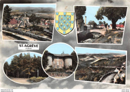 [07] ST-AGREVE - Blason - Multi Vues - Saint Agrève