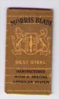 LAMETTA DA BARBA - MORRIS BLADE - BEST STEEL  - ANNO 1950 - Razor Blades