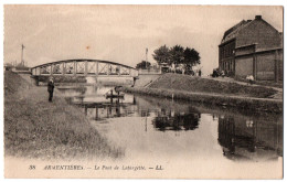 CPA 59 - ARMENTIERES (Nord) - 38. Le Pont De Lafargette - LL - Armentieres