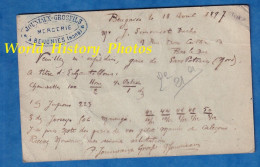 CPA Précurseur De 1897 - BEUGNIES - Maison JOUNIAUX GROSFILS Mercerie - Cachet De SARS POTERIES - Otros & Sin Clasificación