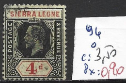 SIERRA LEONE 94 Oblitéré Côte 3.50 € - Sierra Leone (...-1960)