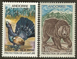ANDORRE FRANCAIS N°210/211** - Cote 10.40 € - Unused Stamps