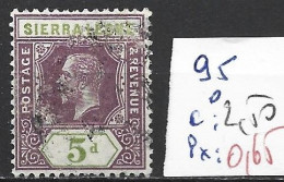 SIERRA LEONE 95 Oblitéré Côte 2.50 € - Sierra Leone (...-1960)