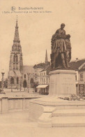 Bruxelles-Anderlecht  -  L'Eglise Et Monument Aux Héros De La Guerre - Monumenten, Gebouwen