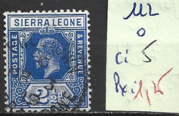 SIERRA LEONE 112 Oblitéré Côte 5 € - Sierra Leona (...-1960)