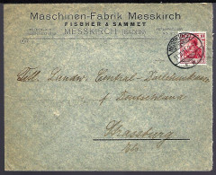 MESSKIRCH (BADEN) - 11/11/1911 - POUR STRASBOURG -  - Otros & Sin Clasificación