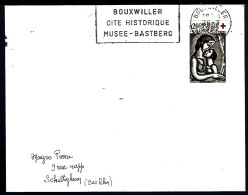 LETTRE DE BOUXWILLER - THÈME CROIX-ROUGE - 1962 - Storia Postale