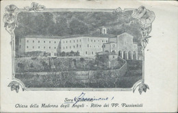 Cs275 Cartolina Sora Chiesa Della Madonna Degli Angeli Frosinone 1928 - Frosinone