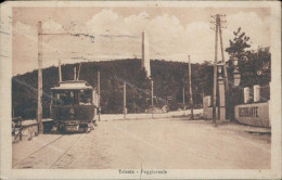 Cs244 Cartolina Trieste Poggioreale Tram - Trieste