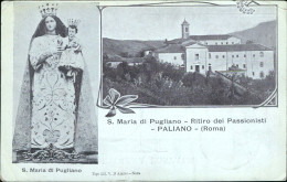 Cs178  Cartolina Paliano S.maria Di Pugliano Ritiro Padri Passionisti Frosinone - Frosinone