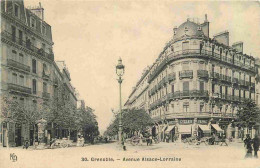 38 - Grenoble - Avenue Alsace-Lorraine Et Boulevard Gambetta - Animée - CPA - Voir Scans Recto-Verso - Grenoble