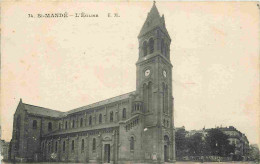 94 - Saint Mandé - L'Eglise - CPA - Voir Scans Recto-Verso - Saint Mande