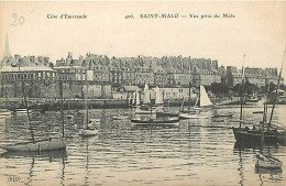 35 - Saint Malo - Vue Prise Du Môle - CPA - Voir Scans Recto-Verso - Saint Malo